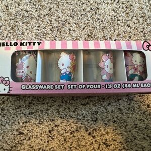 Hello kitty shot glasses